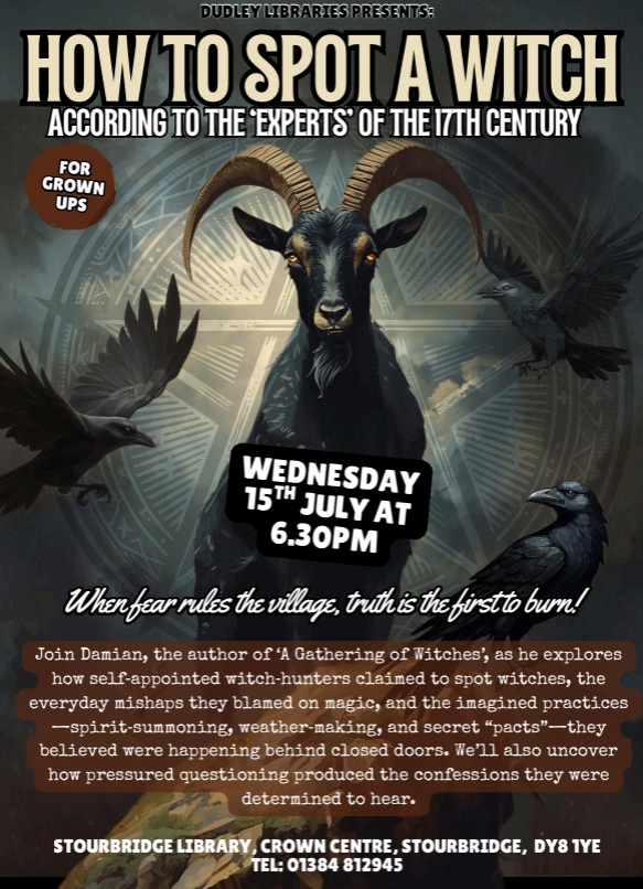 Stourbridge Library - How To Spot a Witch